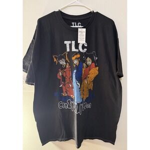 TLC Crazy Sexy Cool Black XL T-Shirt NWT‎